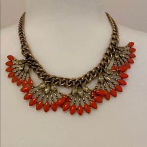 Stella&Dot Coral Cay Statement necklace